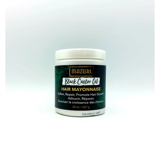 Mazuri Black Castor Oil Hair Mayonnaise For Weak & Damaged Hair 567g