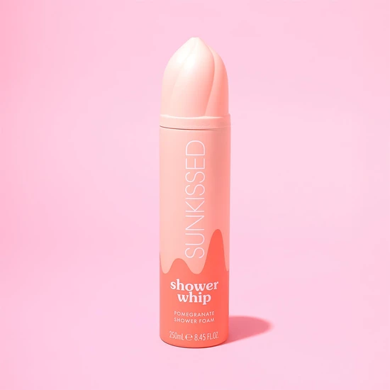 Sunkissed Shower Whip Pomegranate Shower Foam 250ml