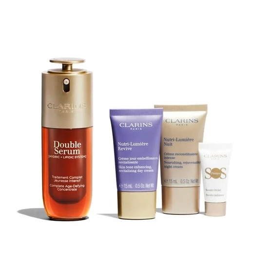 Clarins Double Serum & Nutri-Lumiere Collection