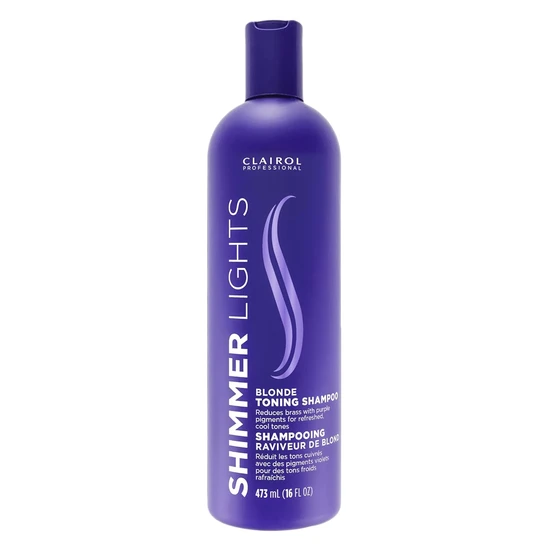 Clairol Shimmer Lights Blonde Toning Shampoo 237ml