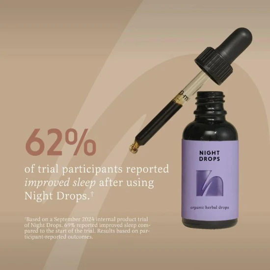The Herbtender Organic Night Drops 30ml