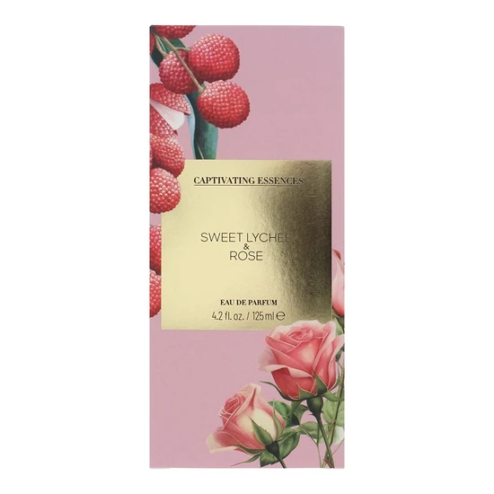 Captivating Essence Sweet Lychee & Rose Eau De Parfum 125ml