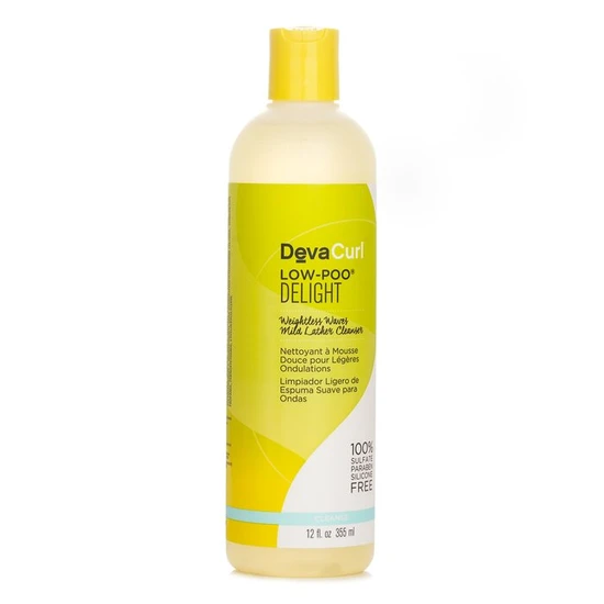DevaCurl Low-Poo Delight Weightless Waves Mild Lather Cleanser For Wavy Hair 355ml