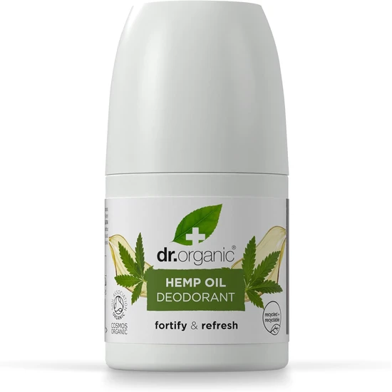 Dr. Organic Hemp Oil Deodorant Roll On 50ml
