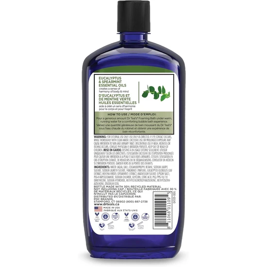 Dr Teal's Relax & Relief Foaming Bath 1000ml
