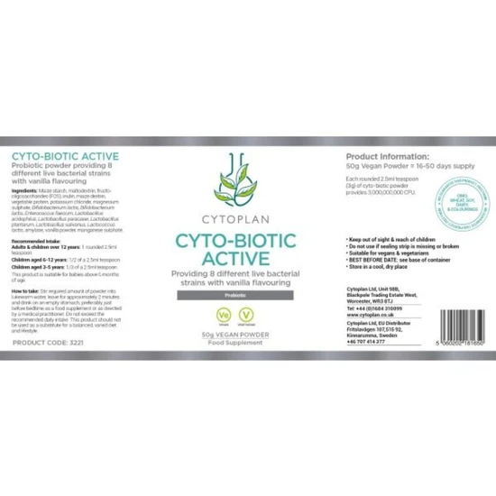 Cytoplan Children's Cyto-biotic Active Powder 50g