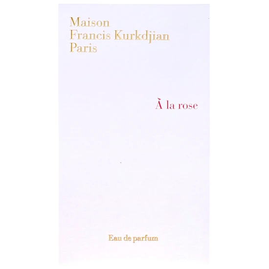 Maison Francis Kurkdjian A La Rose Eau De Parfum 200ml