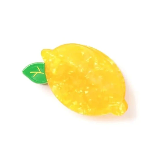 Molly And Rose Lemon Shaped Pearlescent Clamp