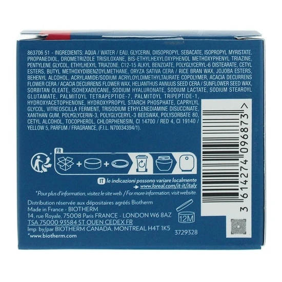 Biotherm Blue Peptides Uplift Cream SPF 30 50ml