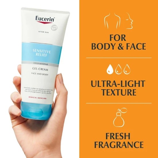 Eucerin Sensitive Relief Aftersun Cream Gel 200ml