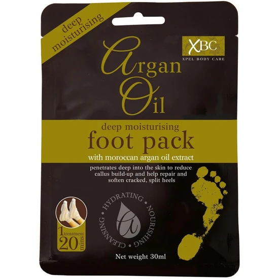 Xpel Body Care Argan Oil Deep Moisturising Foot Pack 30 ml