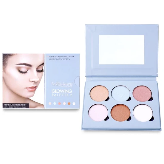 Bellápierre Cosmetics Glowing Palette 2 6x Illuminator