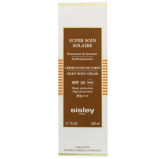Sisley Super Soin Solaire Silky Body Cream SPF 30 UVA High Protection 200ml