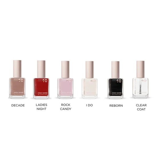 SOSU by SJ High Shine Gel-Like Nail Polish Clear Coat