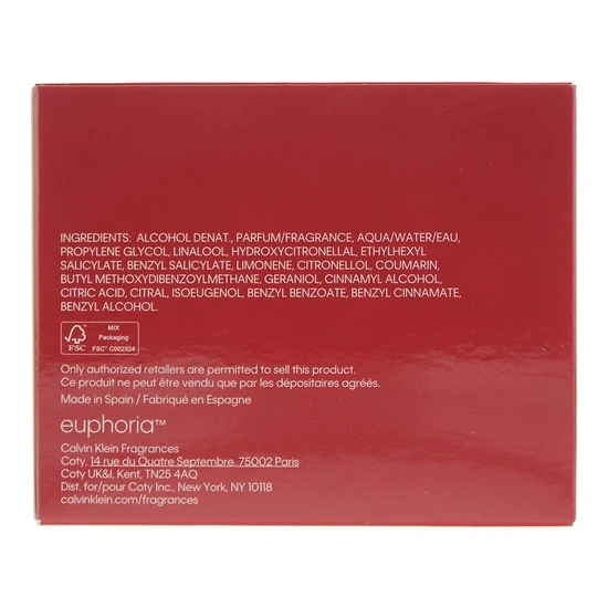Calvin Klein My Euphoria Eau De Parfum 30ml