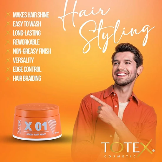 Totex Cosmetic X 01 Aqua Hair Wax 150ml