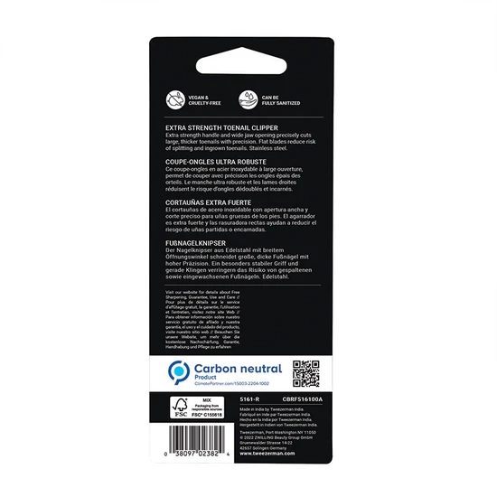 Tweezerman Extra Strength Toenail Clipper