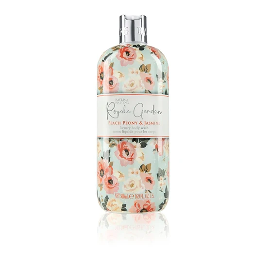 Baylis & Harding Royale Garden Peach Peony & Jasmine Luxury Body Wash 500ml