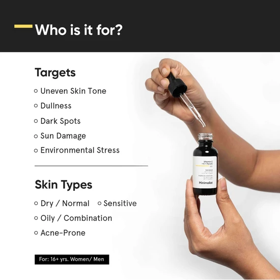 Minimalist Vitamin C + E + Ferulic 16% 20ml