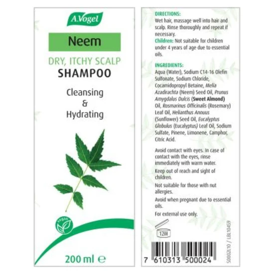 A.Vogel Neem Shampoo 200ml