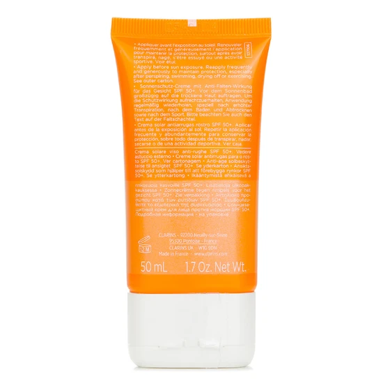 Clarins Youth Protection Sunscreen Very High Protection SPF 50 For Face 50ml