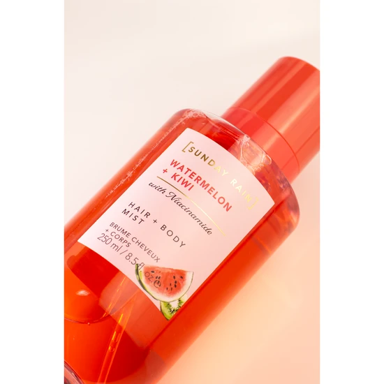 Sunday Rain Watermelon + Kiwi Hair & Body Mist 250ml