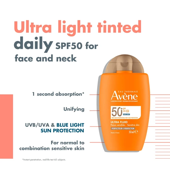 Avène Tinted Mineral Fluid SPF 50+