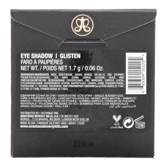 Anastasia Beverly Hills Eyeshadow Singles Glisten-Metallic
