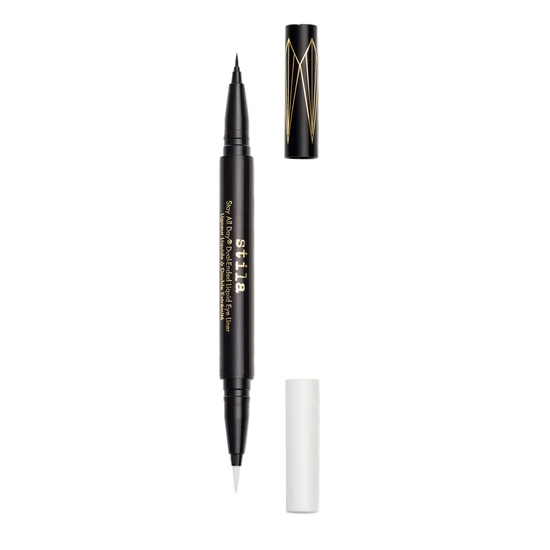 Stila Stay All Day Dual-Ended Liquid Eyeliner Intense Black/Snow