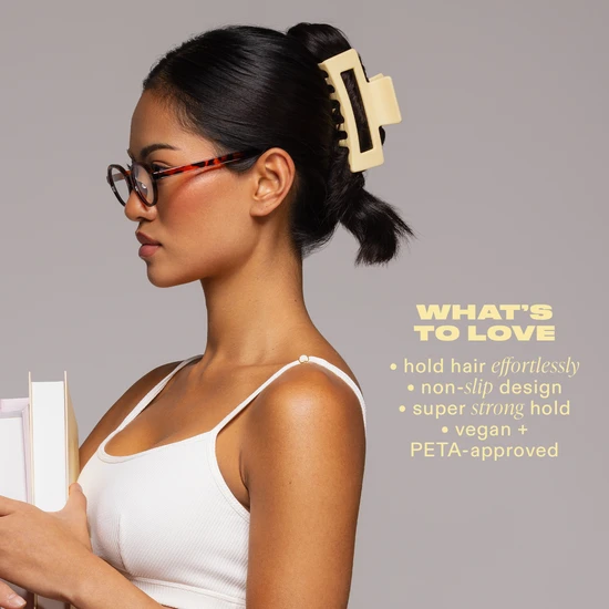 bBold Yellow Hair Clip