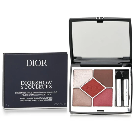 DIOR Diorshow 5 Couleurs Longwear Creamy Powder Eyeshadow Palette 673 Red Tartan