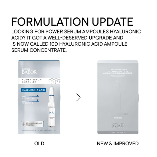 BABOR 10d Hyaluronic Acid Ampoule Serum Concentrate 7 x 2ml
