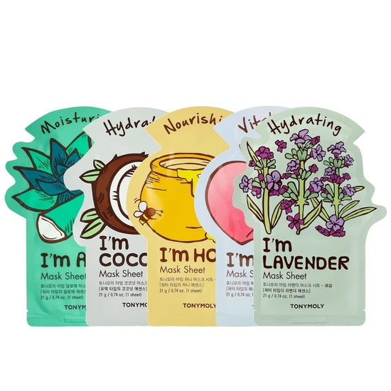 Tony Moly I'm Worth It Face Mask Set 5 Masks