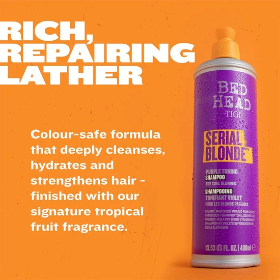 TIGI Bed Head Serial Blonde Restoring Shampoo 400ml