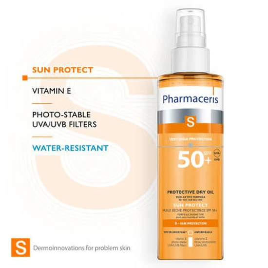 Pharmaceris S Protective Dry Oil SPF 50 Duo-Active Formula