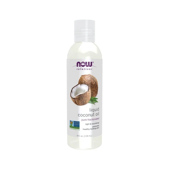 NOW Foods Coconut Oil Liquid Pure Fractionated 118ml