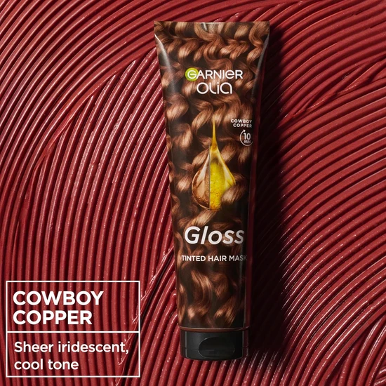 Garnier Olia Gloss Tinted Hair Mask Cowboy Copper