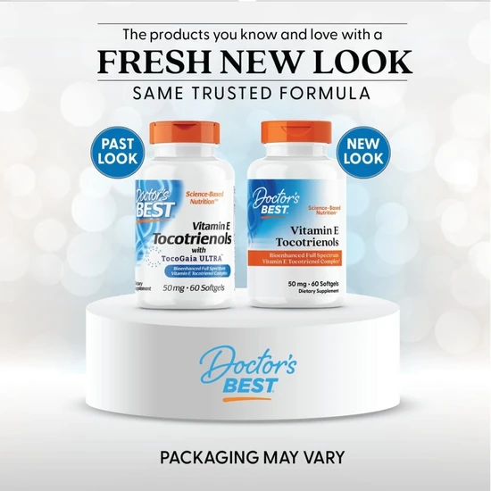 Doctor's Best Tocotrienols 50mg 60 Softgels