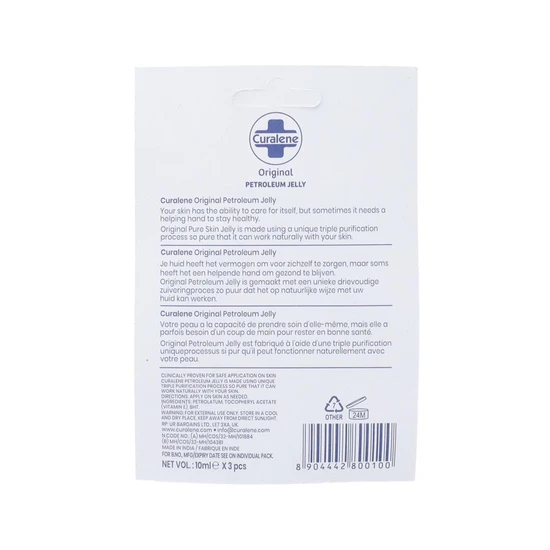 Curalene Original Petroleum Jelly 3x10ml