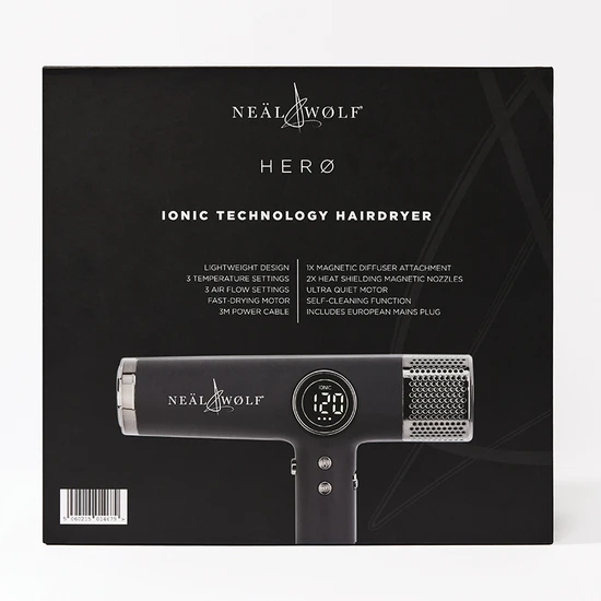 Neal & Wolf Hero Ionic Technology Hair Dryer
