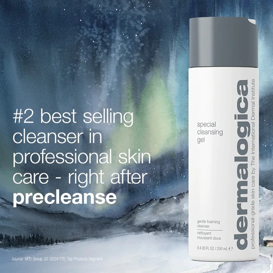 Dermalogica Let It Glow Gift Set 150ml Precleanse, 250ml Cleansing Gel & 74g Microfoliant