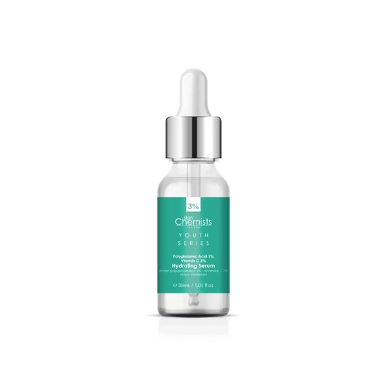 skinChemists Hydrating Serum Polyglutamic Acid 1%, Vitamin C 3% 30ml
