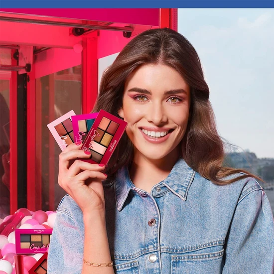 Bourjois Volume Glamour Coup De Foudre Eyeshadow Palette Cute Look #03