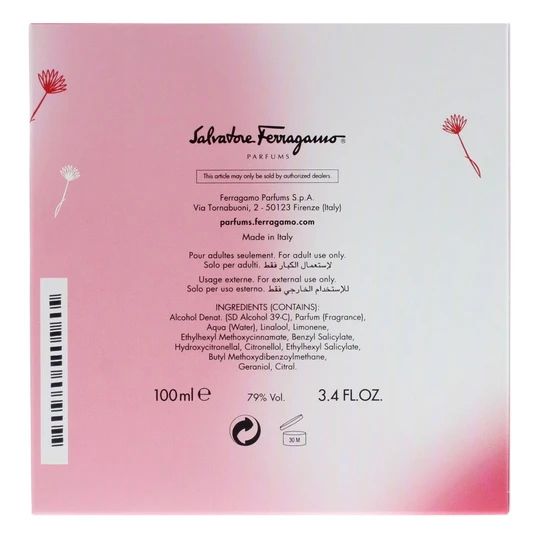 Salvatore Ferragamo Incanto Bloom Eau De Toilette 100ml