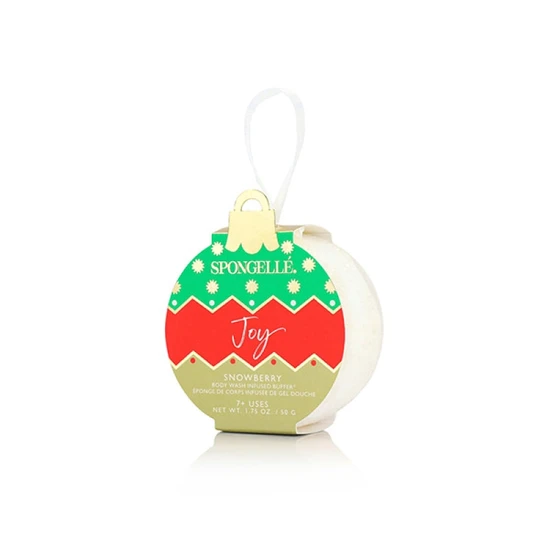 Spongelle Holiday Ornaments Cheer