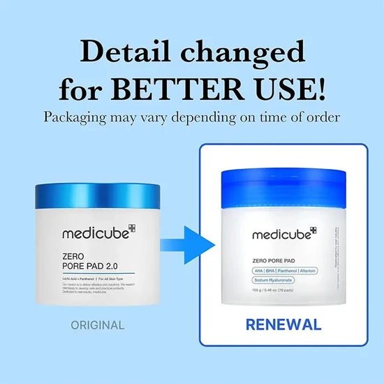 Medicube Zero Pore Pad 2.0 70 pads