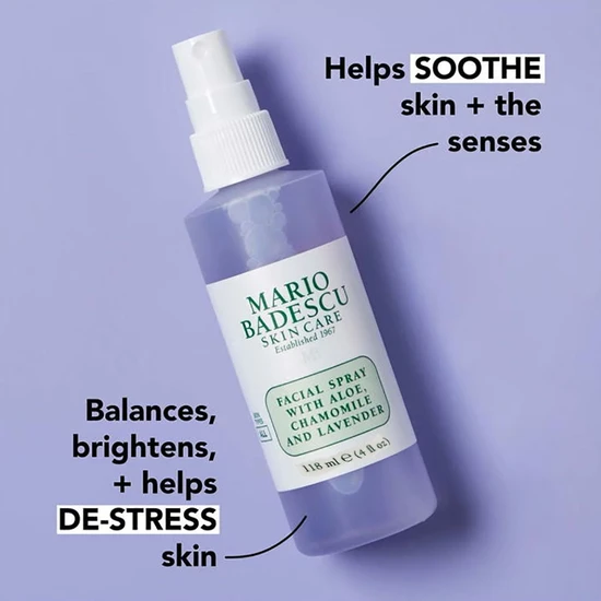 Mario Badescu Facial Spray With Aloe, Chamomile & Lavender 118ml
