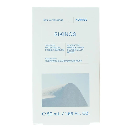 Korres Sikinos Eau De Toilette 50ml