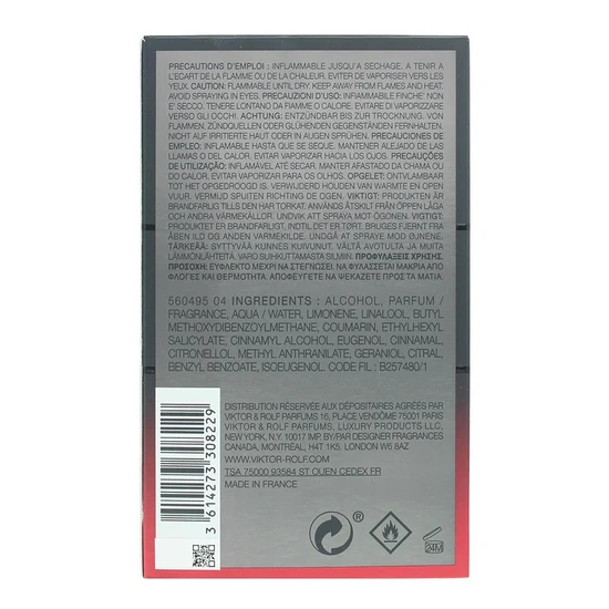VIKTOR&ROLF Spicebomb Infrared Eau De Toilette 90ml