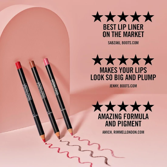 Rimmel Lasting Finish 8hr Lip Liner Mauve Nude